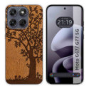 Funda Silicona para Motorola Moto g67 / g77 5G diseño Cuero 03 Dibujos