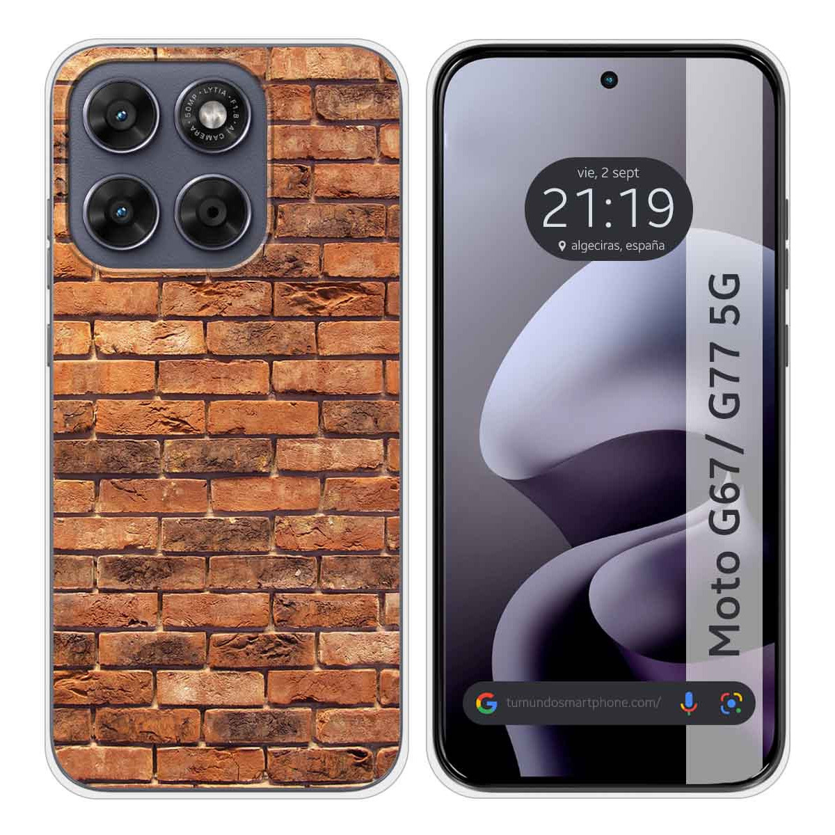 Funda Silicona para Motorola Moto g67 / g77 5G...