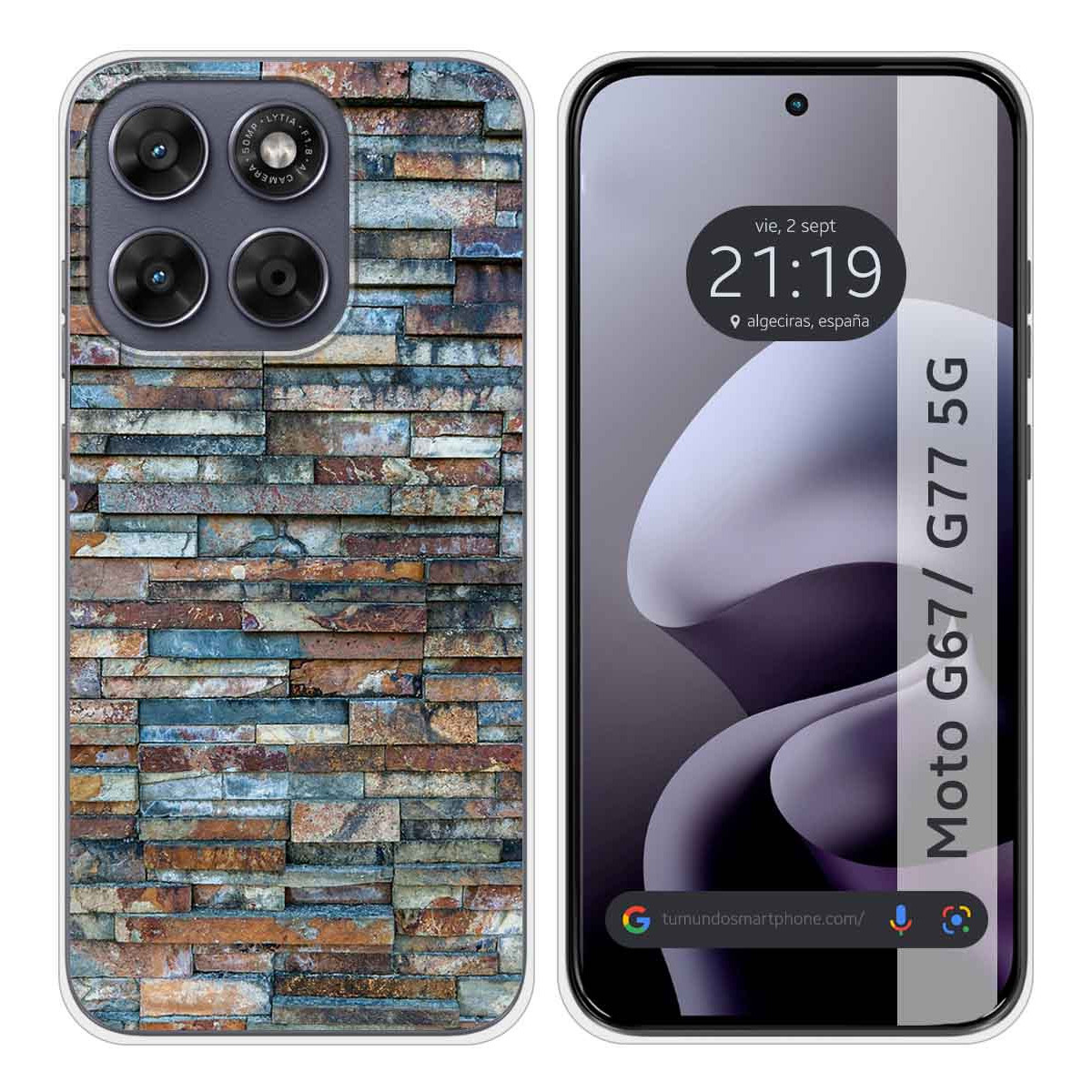 Funda Silicona para Motorola Moto g67 / g77 5G...