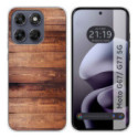 Funda Silicona para Motorola Moto g67 / g77 5G diseño Madera 02 Dibujos