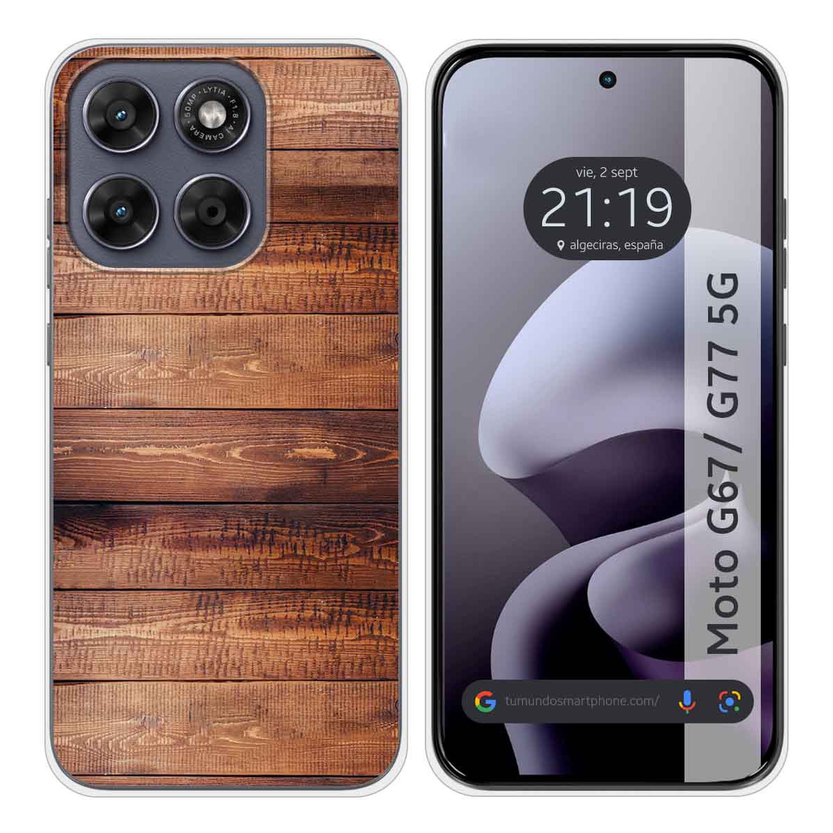 Funda Silicona para Motorola Moto g67 / g77 5G...