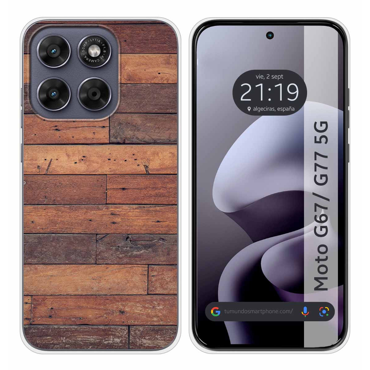 Funda Silicona para Motorola Moto g67 / g77 5G...