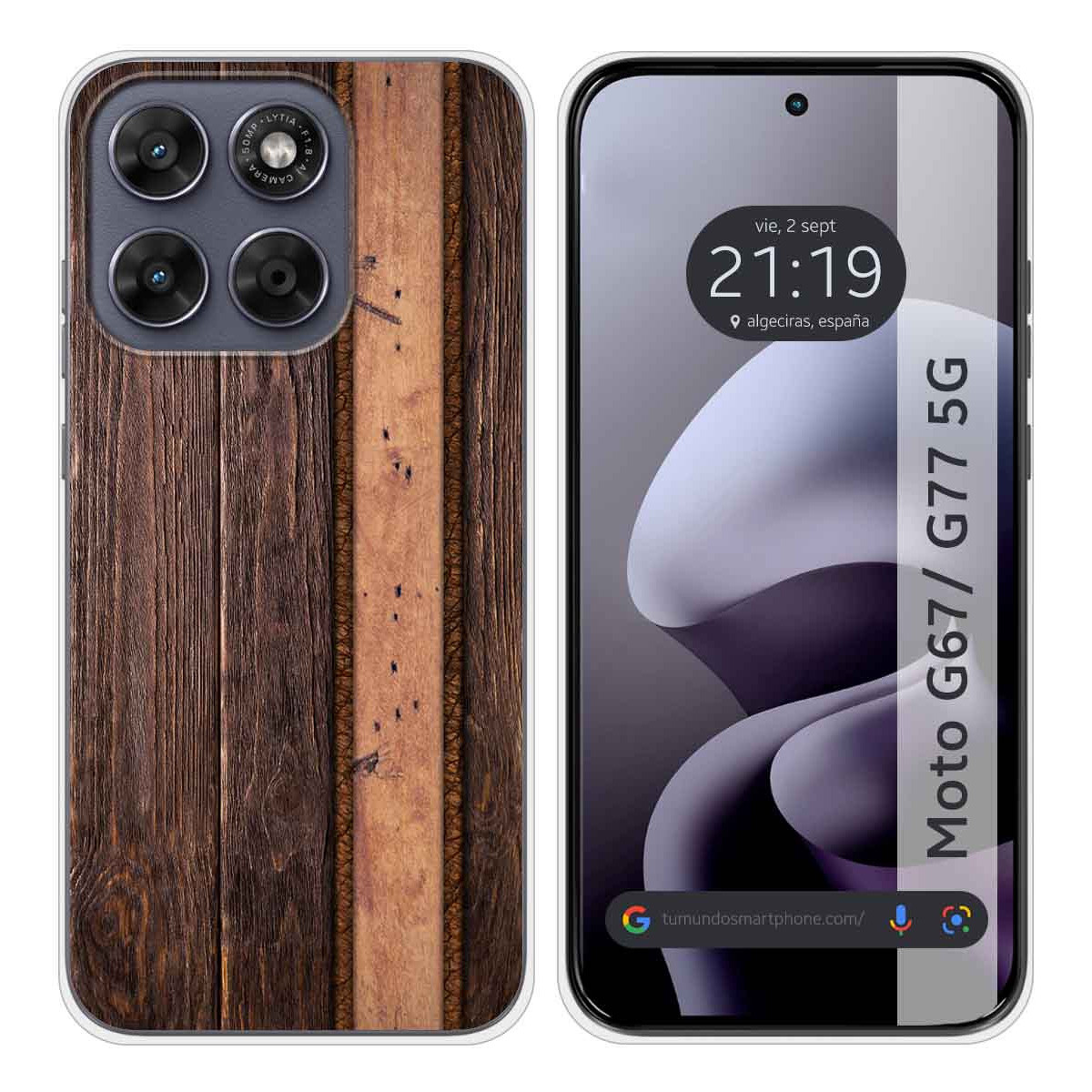 Funda Silicona para Motorola Moto g67 / g77 5G...