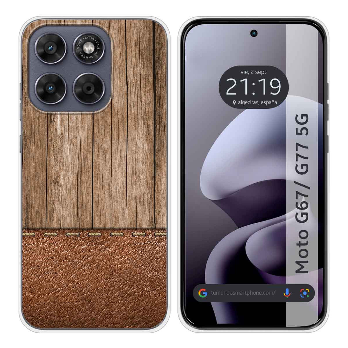 Funda Silicona para Motorola Moto g67 / g77 5G...
