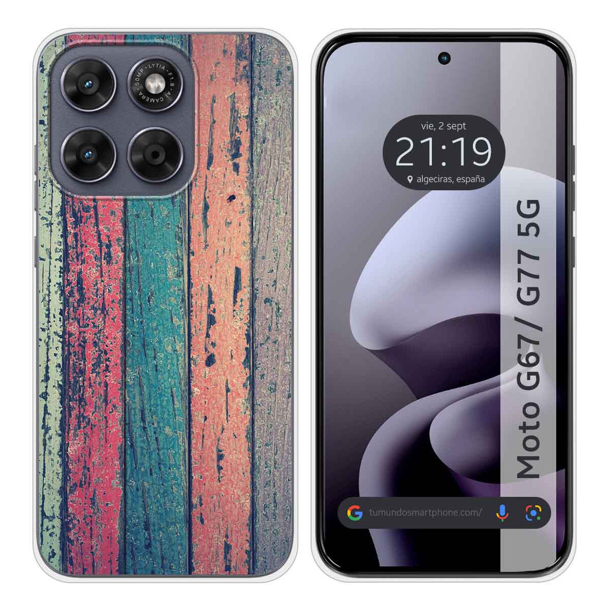 Funda Silicona para Motorola Moto g67 / g77 5G...