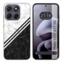 Funda Silicona para Motorola Moto g67 / g77 5G diseño Mármol 01 Dibujos