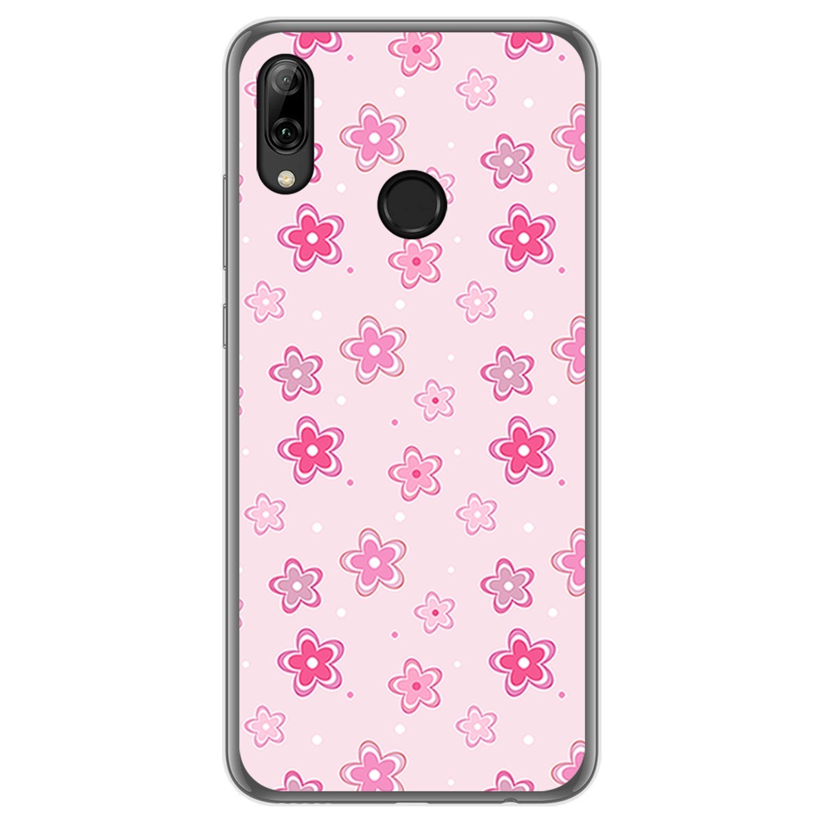 Funda Gel Tpu para Huawei P Smart 2019 / Honor 10 Lite diseño Flores Dibujos