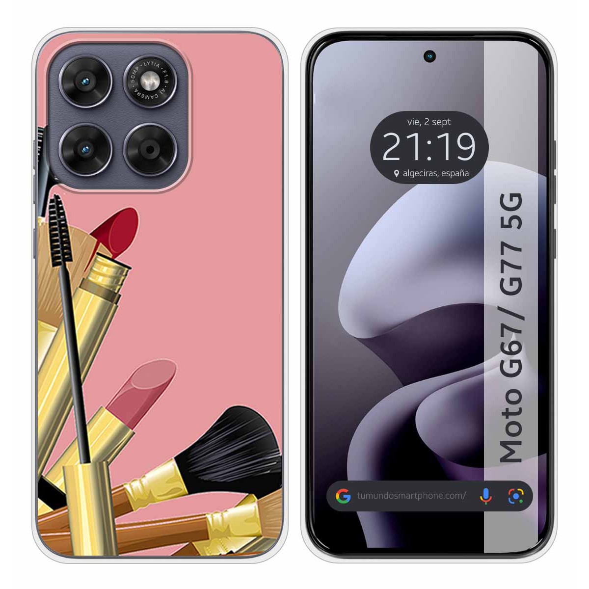 Funda Silicona para Motorola Moto g67 / g77 5G...