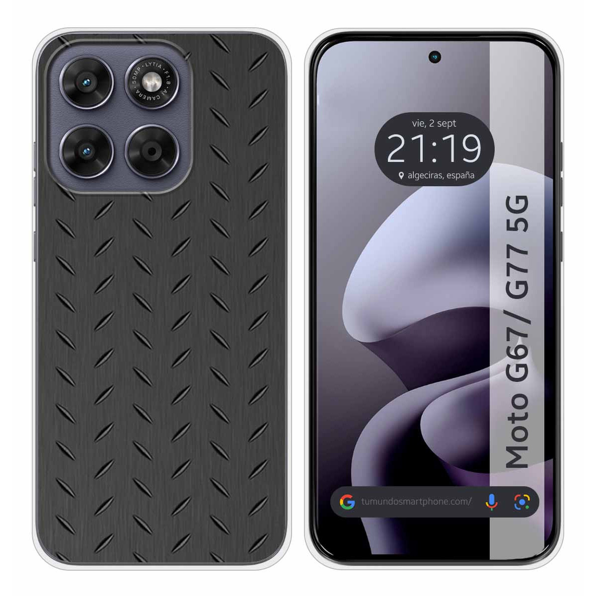 Funda Silicona para Motorola Moto g67 / g77 5G...