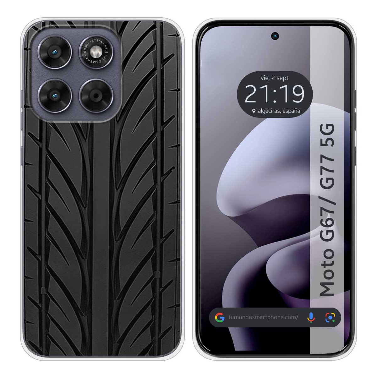 Funda Silicona para Motorola Moto g67 / g77 5G...