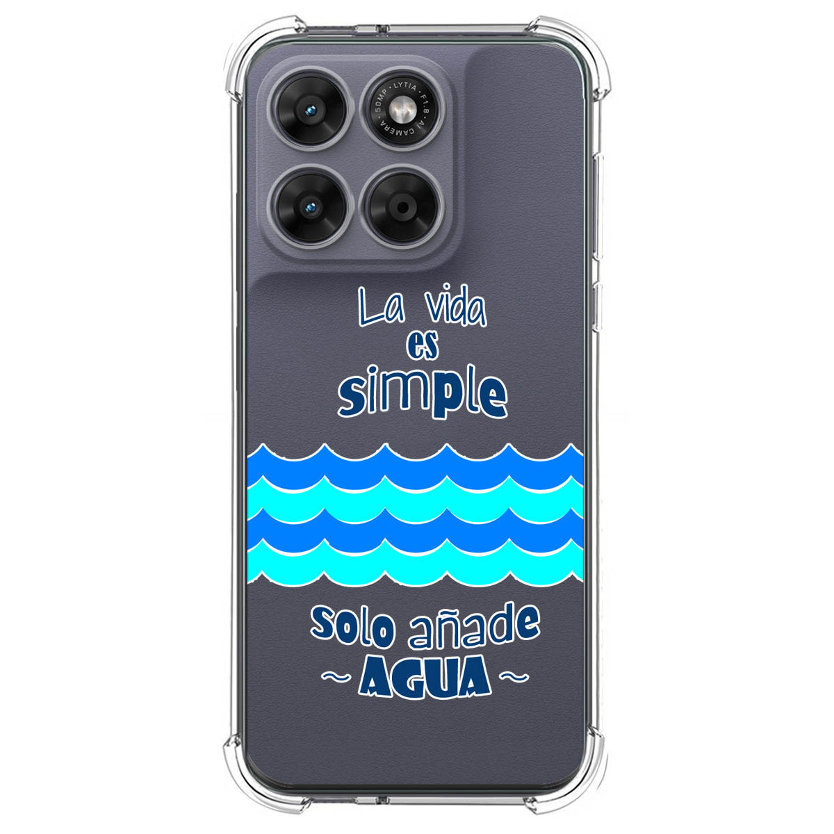 Funda Silicona Antigolpes para Motorola Moto...
