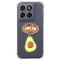 Funda Silicona Antigolpes para Motorola Moto g67 / g77 5G diseño Vegan Life Dibujos