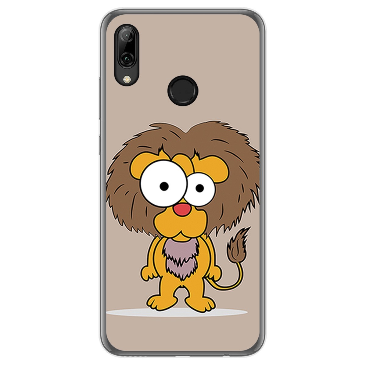 Funda Gel Tpu para Huawei P Smart 2019 / Honor 10 Lite diseño Leon Dibujos