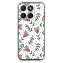 Funda Silicona Antigolpes para Motorola Moto g67 / g77 5G diseño Flores 01 Dibujos
