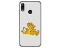 Funda Gel Tpu para Huawei P Smart 2019 / Honor 10 Lite diseño Leones Dibujos