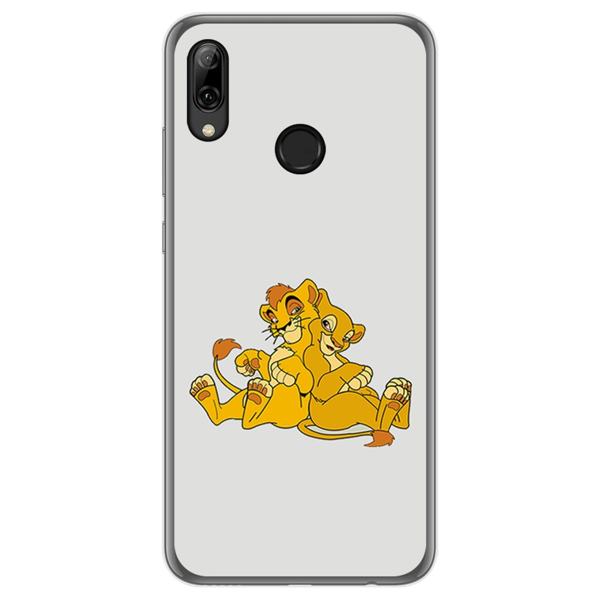 Funda Gel Tpu para Huawei P Smart 2019 / Honor 10 Lite diseño Leones Dibujos