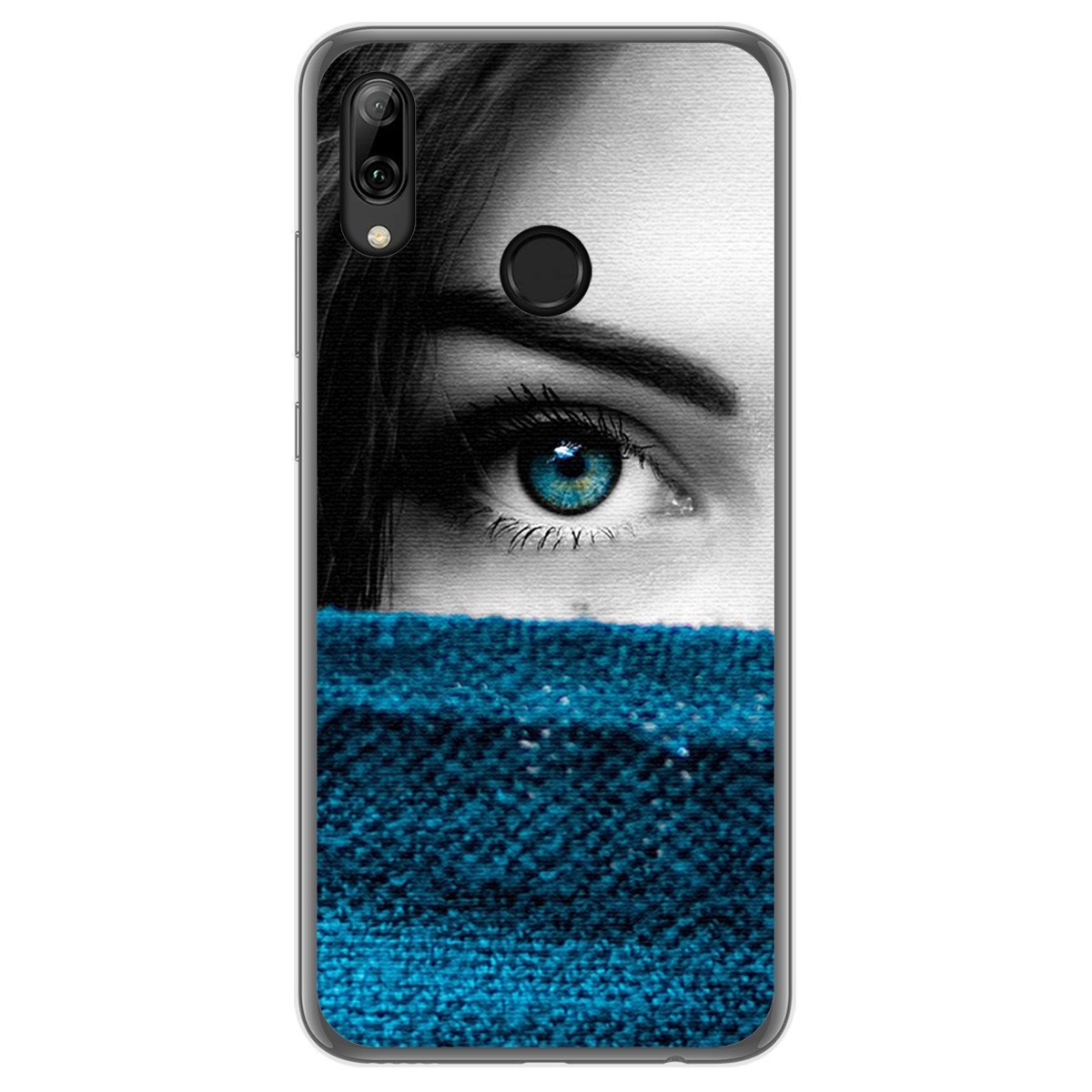 Funda Gel Tpu para Huawei P Smart 2019 / Honor 10 Lite diseño Ojo Dibujos