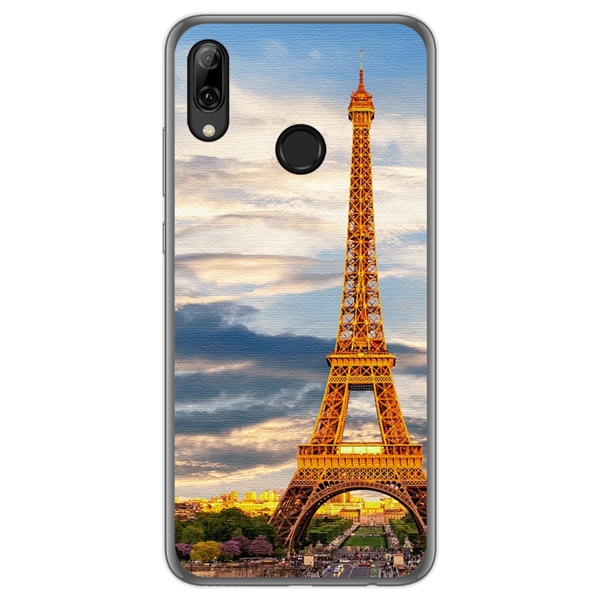Funda Gel Tpu para Huawei P Smart 2019 / Honor 10 Lite diseño Paris Dibujos