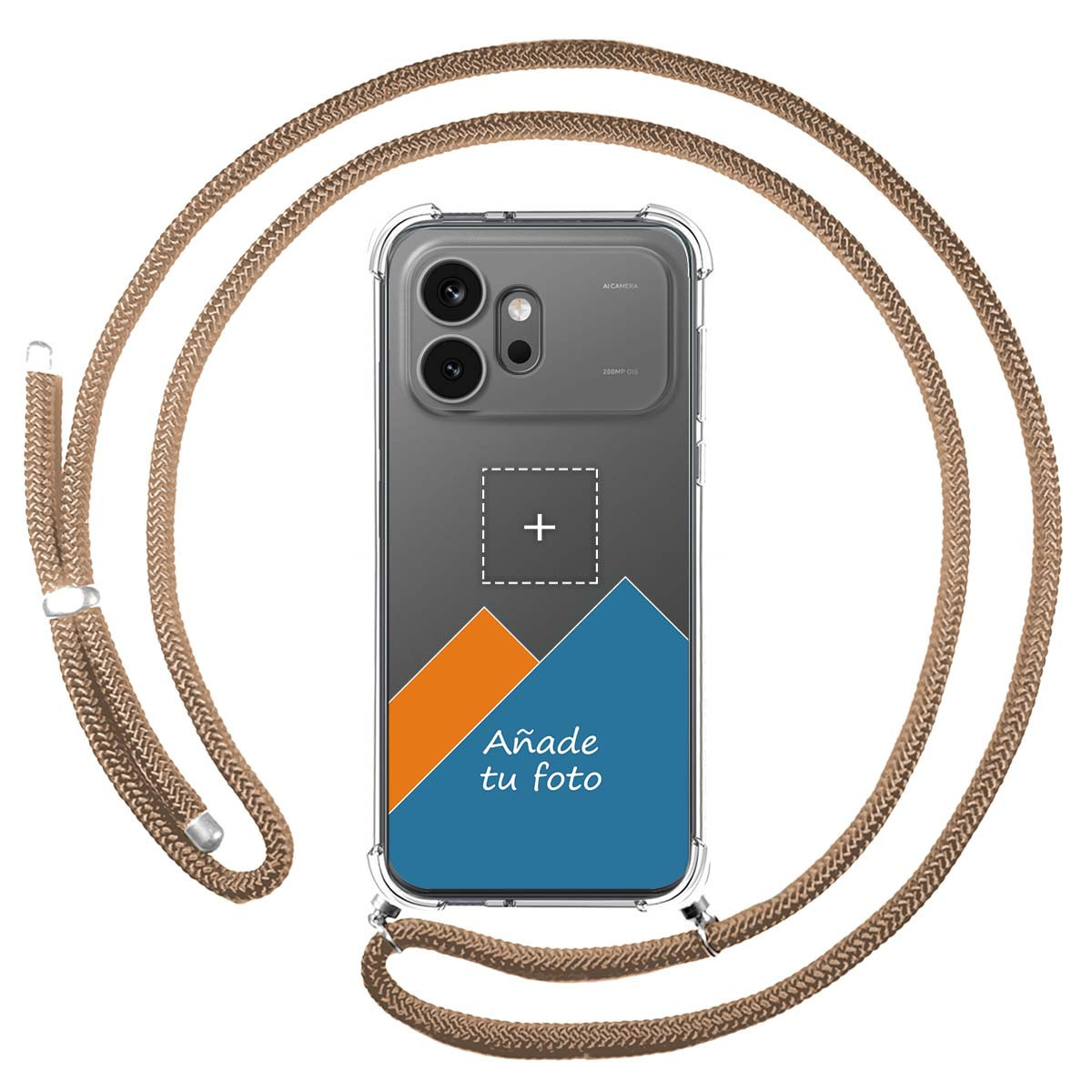 Personaliza tu Funda Colgante Transparente para...