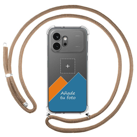 Personaliza tu Funda Colgante Transparente para Huawei Honor 600 5G con Cordon Camel Dibujo Personalizada