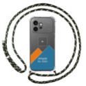 Personaliza tu Funda Colgante Transparente para Huawei Honor 600 5G con Cordon Verde / Dorado Dibujo Personalizada