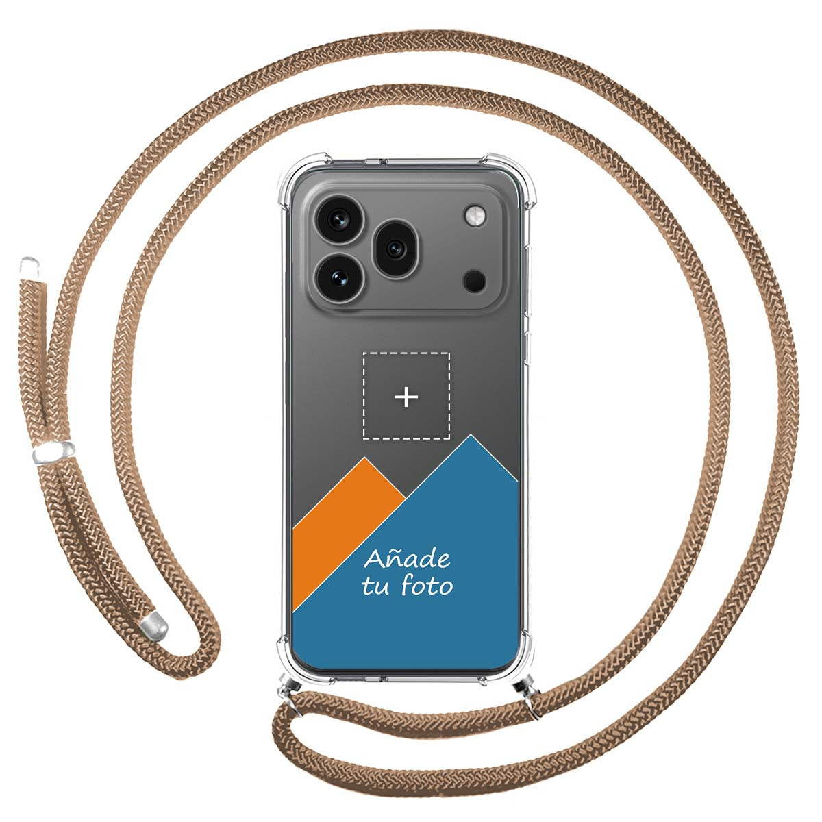 Personaliza tu Funda Colgante Transparente para...