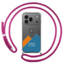 Personaliza tu Funda Colgante Transparente para Huawei Honor 600 Pro 5G con Cordon Rosa Fucsia Dibujo Personalizada