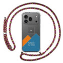Personaliza tu Funda Colgante Transparente para Huawei Honor 600 Pro 5G con Cordon Rosa / Dorado Dibujo Personalizada