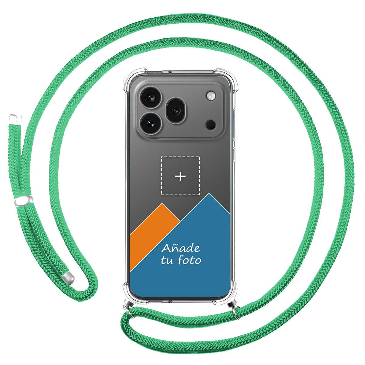 Personaliza tu Funda Colgante Transparente para...