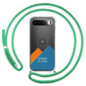 Personaliza tu Funda Colgante Transparente para Realme 16 5G con Cordon Verde Agua Dibujo Personalizada