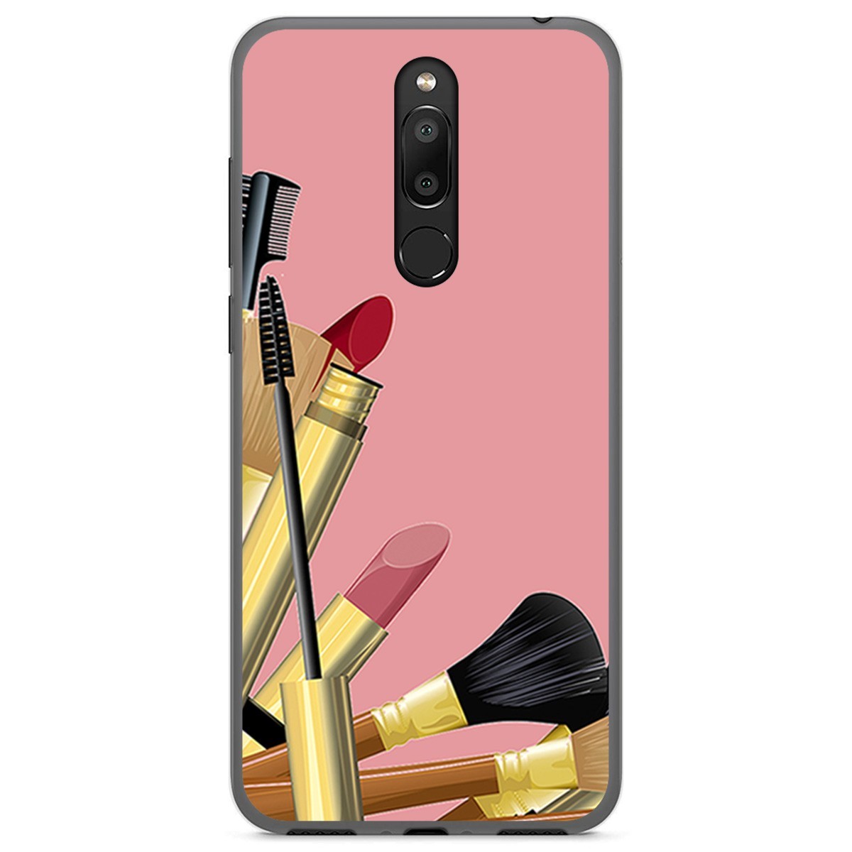 Funda Gel Tpu para Meizu M6T diseño Brochas Dibujos