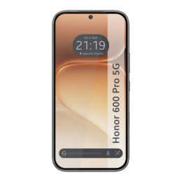 Protector Cristal Templado Completo 5D Full Glue Negro para Huawei Honor 600 Pro 5G Vidrio 2