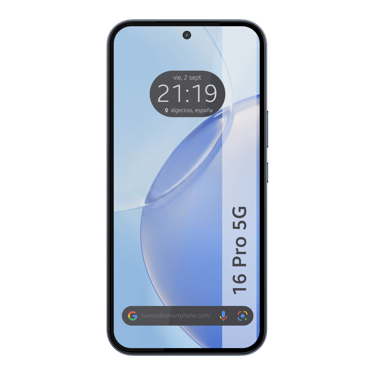 Protector Cristal Templado Completo 5D Full Glue Negro para Realme 16 Pro 5G Vidrio