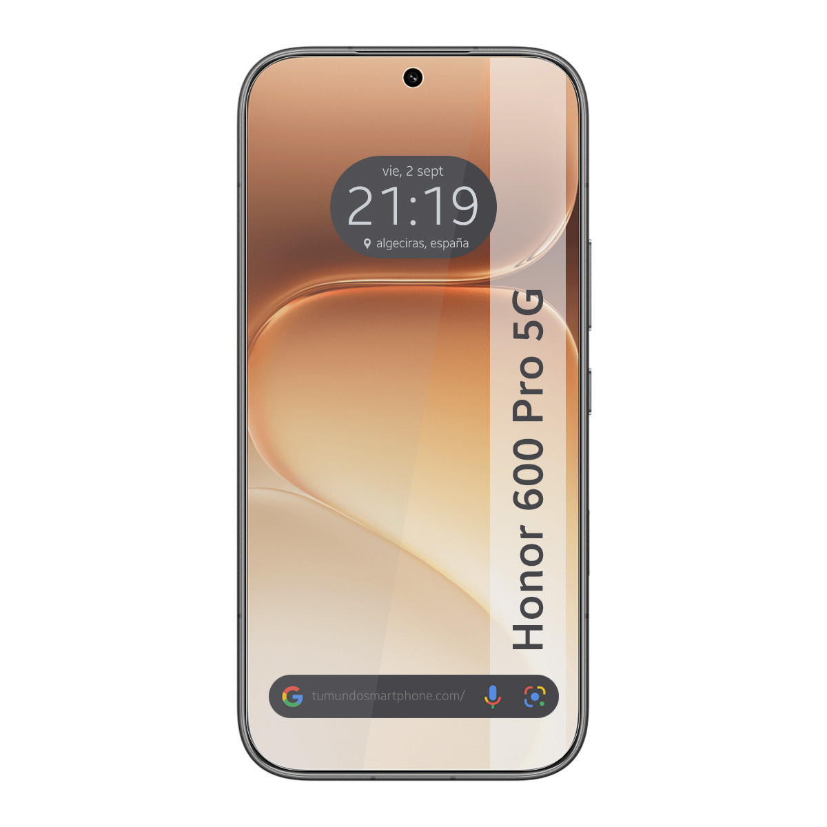 Protector Pantalla Hidrogel Mate Antihuellas para Huawei Honor 600 Pro 5G