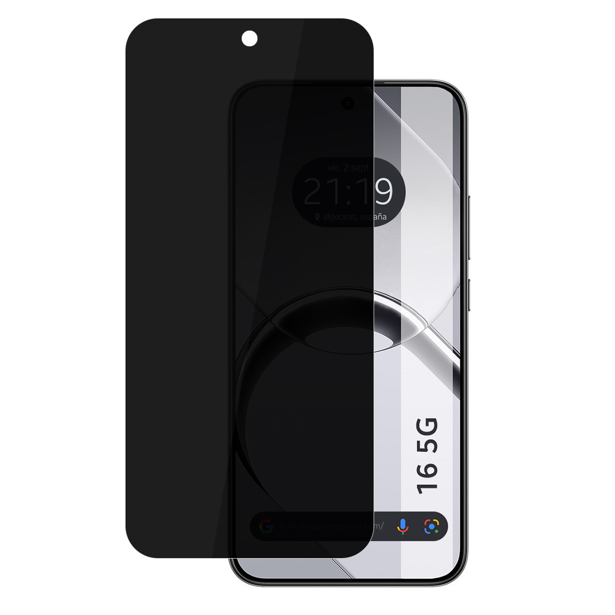 Protector Pantalla Hidrogel Privacidad Antiespías para Realme 16 5G