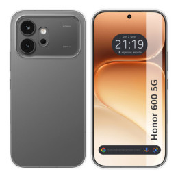 Funda Silicona Gel TPU Transparente para Huawei Honor 600 5G