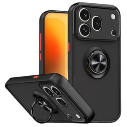 Funda Mate con Borde Negro y Anillo Giratorio 360 para...