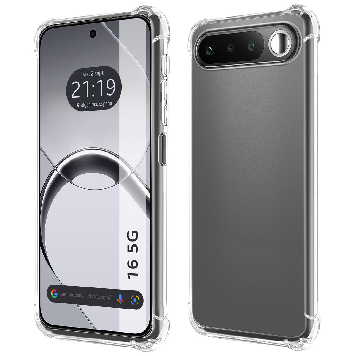 Funda Silicona Antigolpes Transparente para...