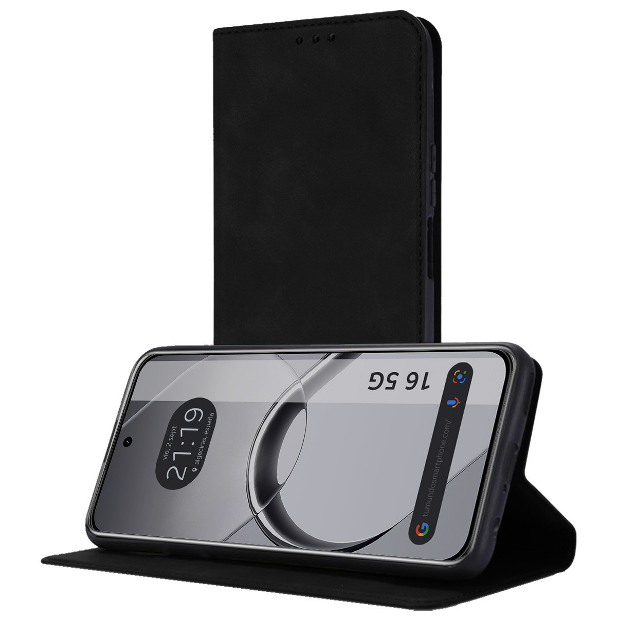 Funda Libro de Polipiel con tarjetero para...