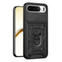 Funda Tough Armor con Anillo Giratorio Negra para Realme 16 5G