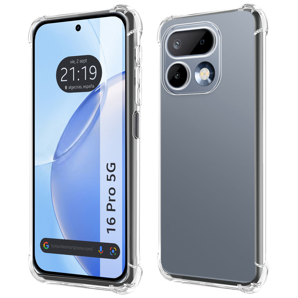Funda Silicona Antigolpes Transparente para...
