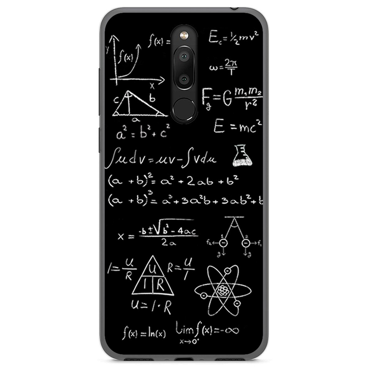 Funda Gel Tpu para Meizu M6T diseño Formulas Dibujos