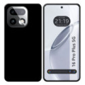 Funda Silicona Gel TPU Negra para Realme 16 Pro+ Plus 5G