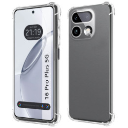Funda Silicona Antigolpes Transparente para Realme 16...