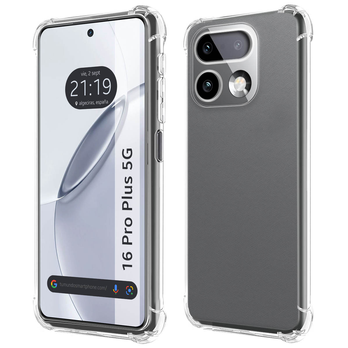 Funda Silicona Antigolpes Transparente para...