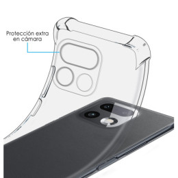 Funda Silicona Antigolpes Transparente para Realme 16... 2