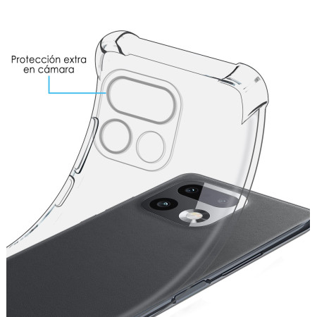 Funda Silicona Antigolpes Transparente para Realme 16 Pro+ Plus 5G