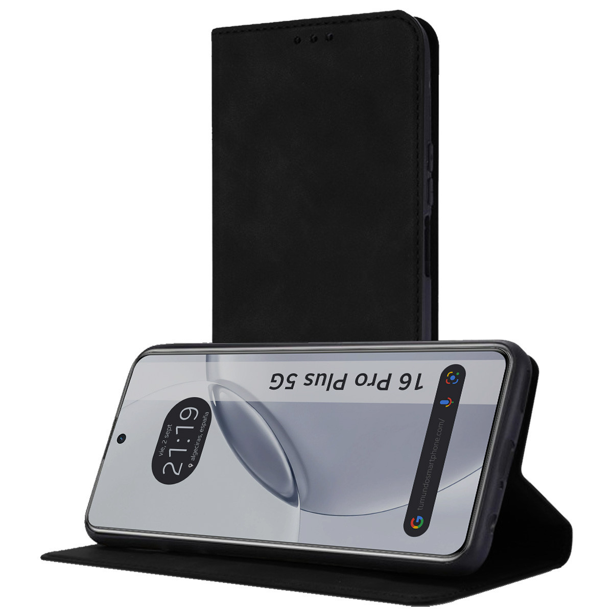 Funda Libro de Polipiel con tarjetero para...