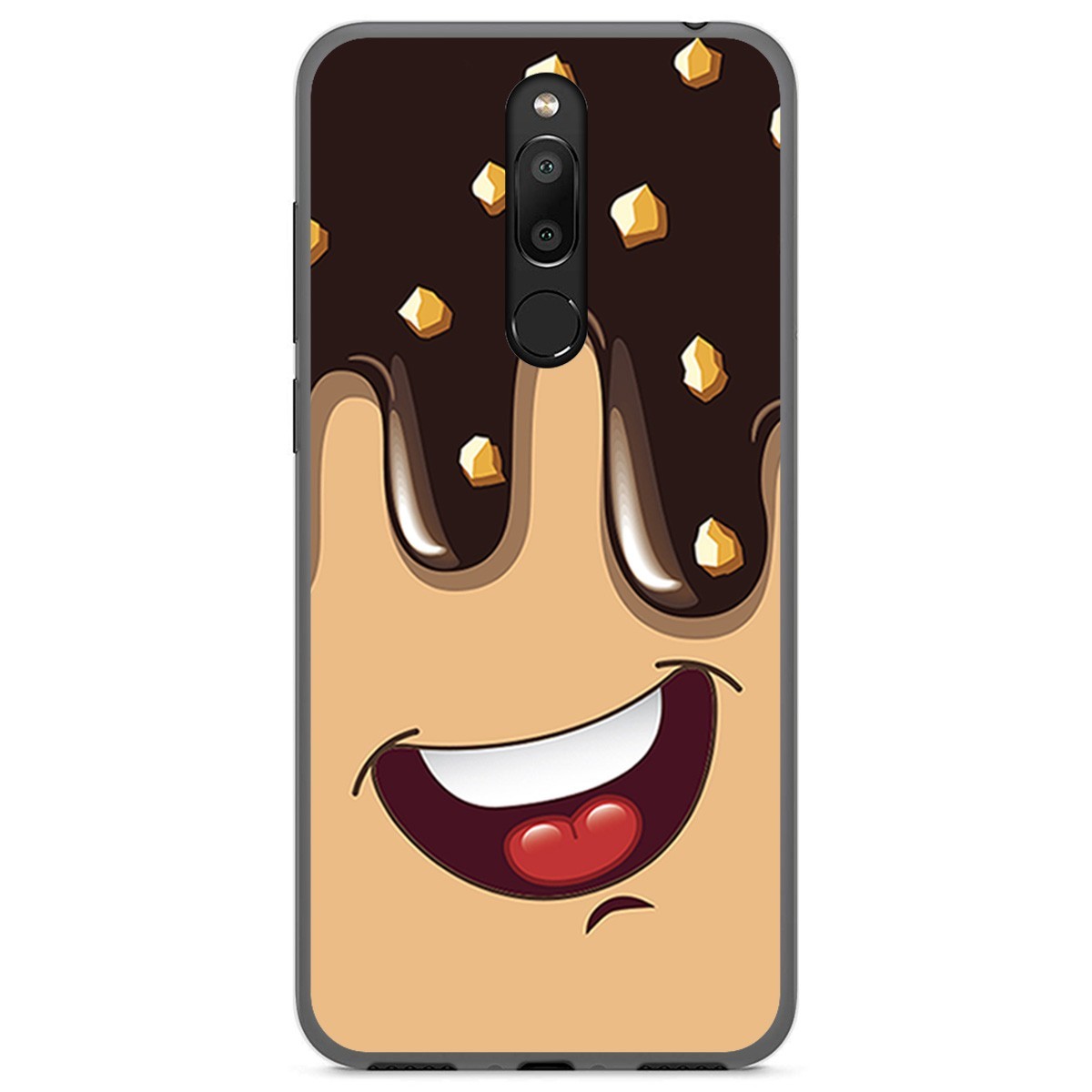 Funda Gel Tpu para Meizu M6T diseño Helado Chocolate Dibujos