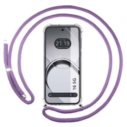 Funda Colgante Transparente para Realme 16 5G con Cordon...